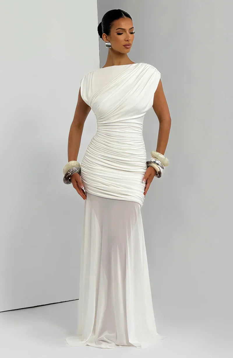 Selene – Maxi-jurk van soepele modal jersey