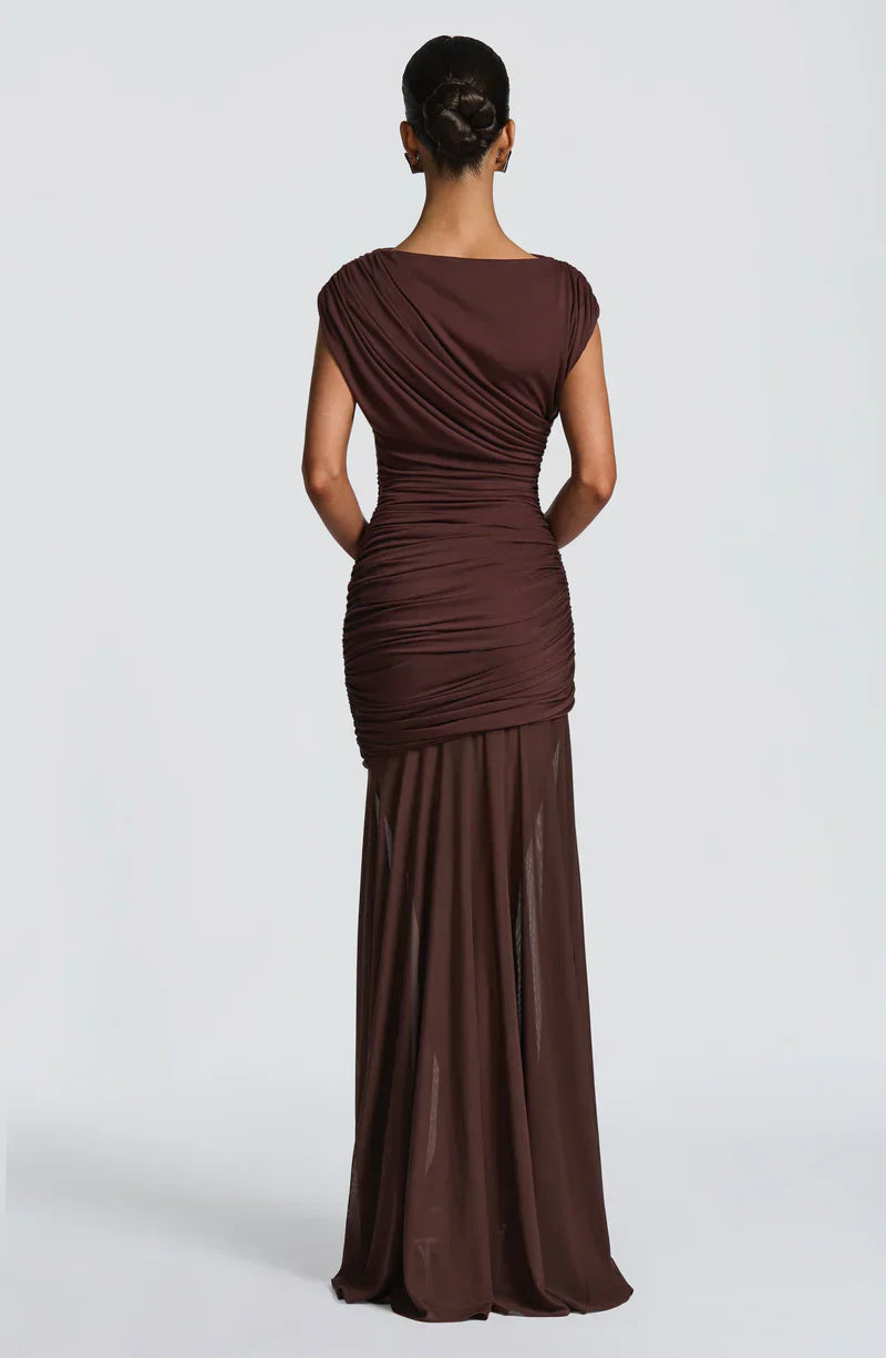 Selene – Maxi-jurk van soepele modal jersey