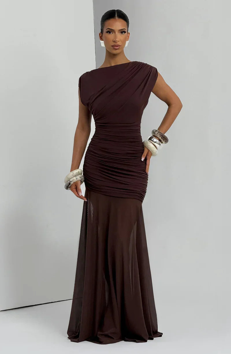 Selene – Maxi-jurk van soepele modal jersey