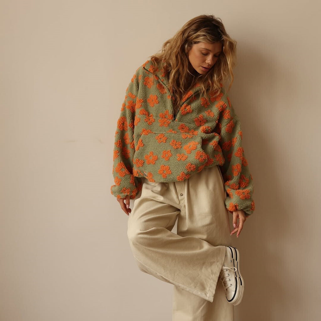 Daisy - Fleece sweater Bloom
