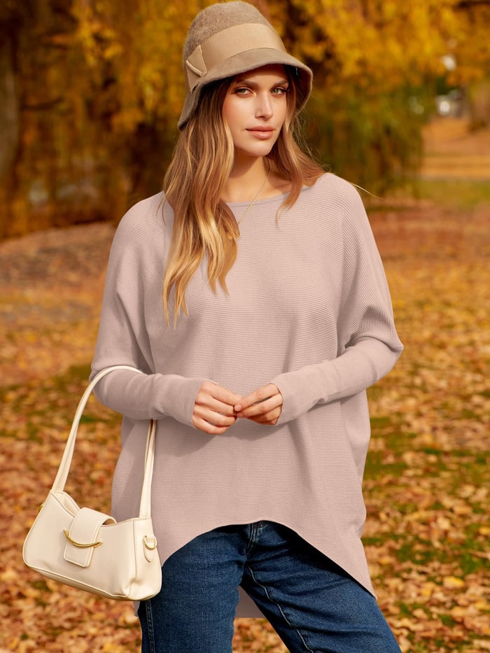 Élise™ – Pull Oversize Élégance Décontractée