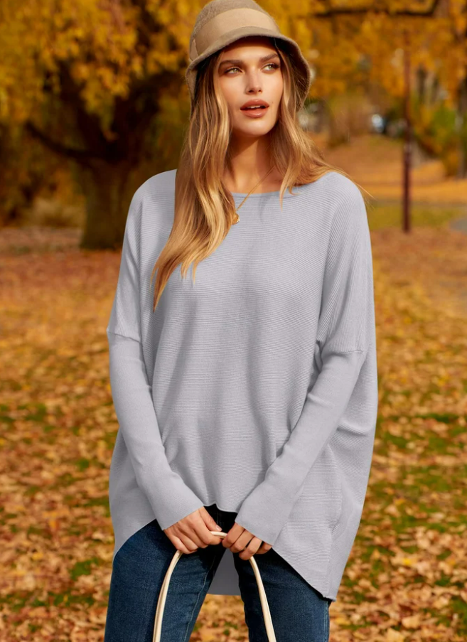 Élise™ – Pull Oversize Élégance Décontractée