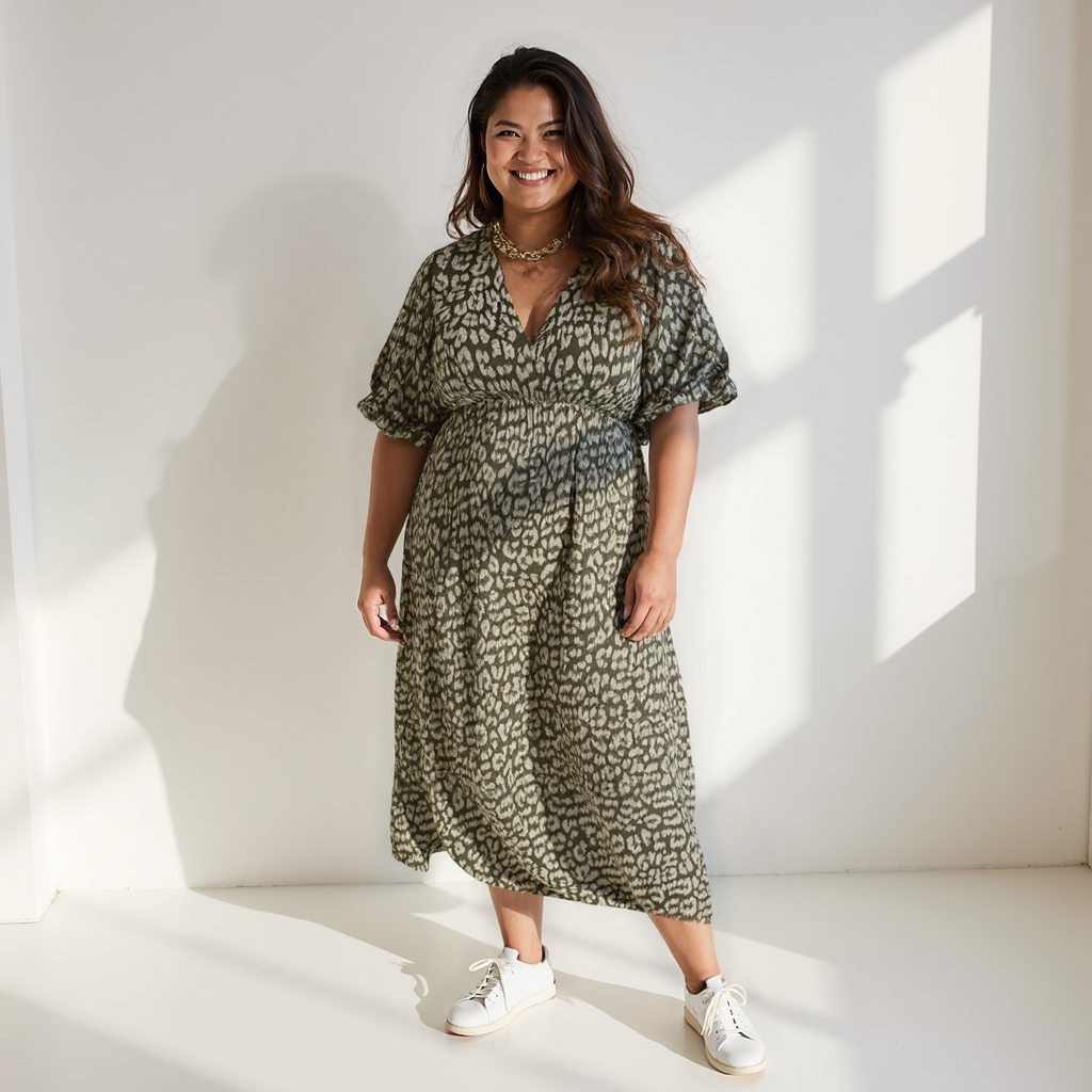 Valeria Robe en coton mélangé