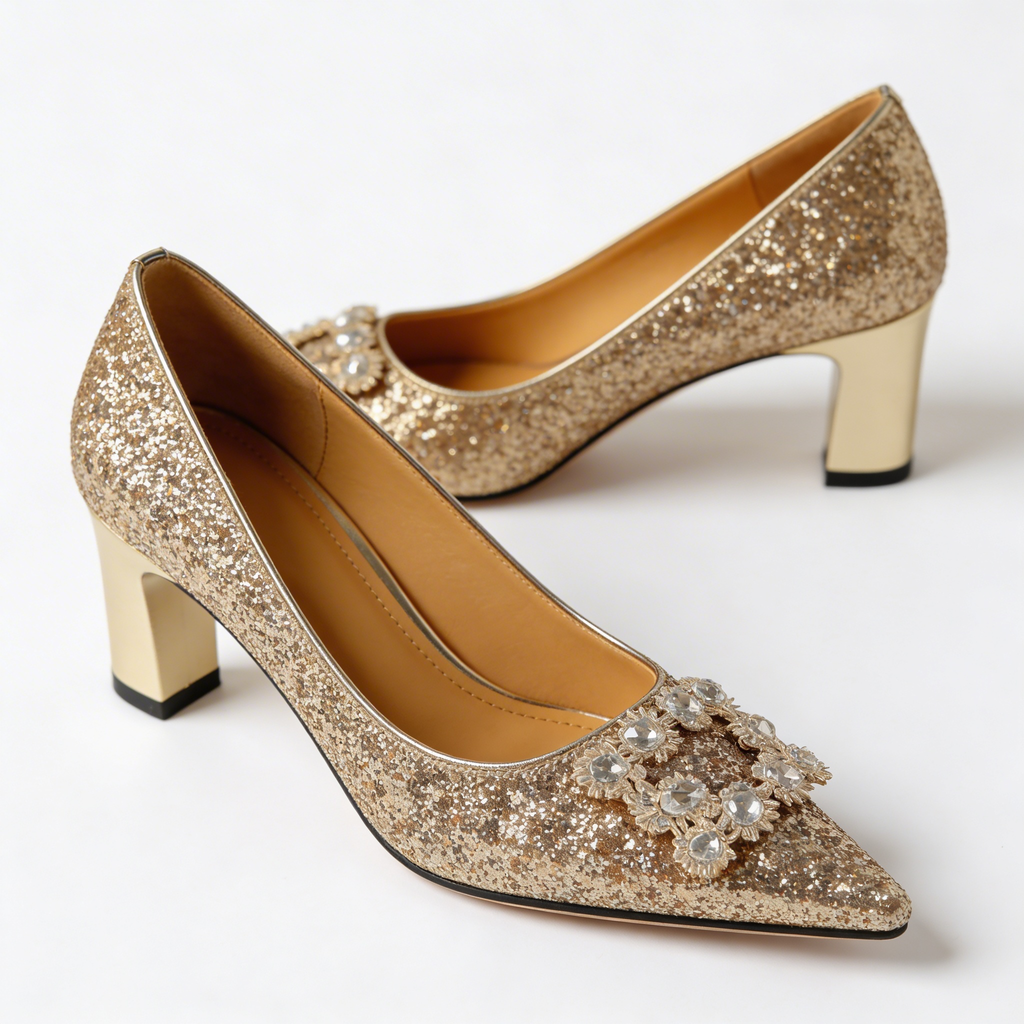 Magdalena | Escarpins orthopédiques à paillettes