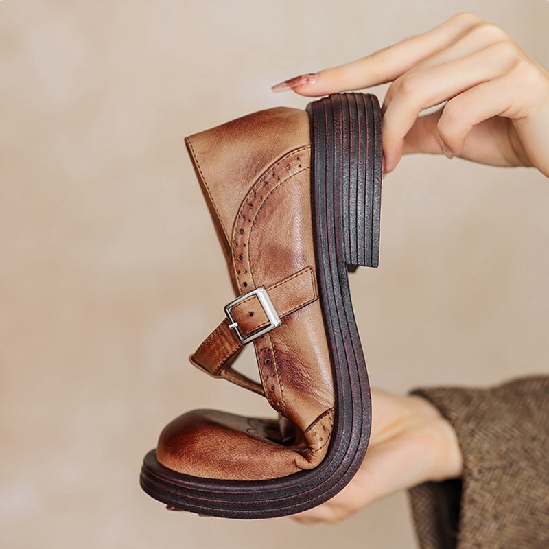 Zofia | Élégance orthopédique en cuir