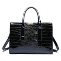 Paulina – Sac de luxe en cuir de crocodile, façon New York