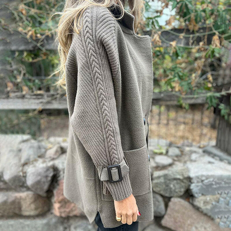 Isaline™ | Manteau mi-long à double boutonnage