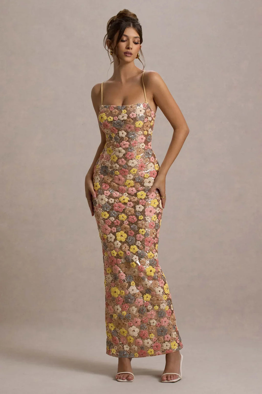 Daisy | Robe Maxi Fleurie Pastel