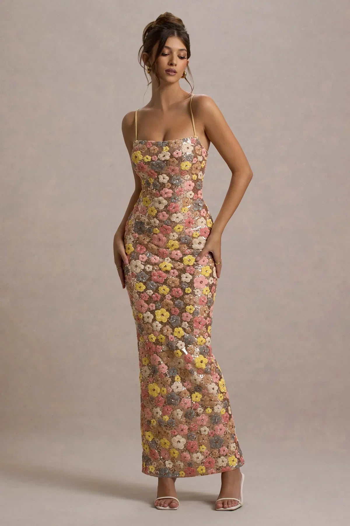 Daisy | Robe Maxi Fleurie Pastel