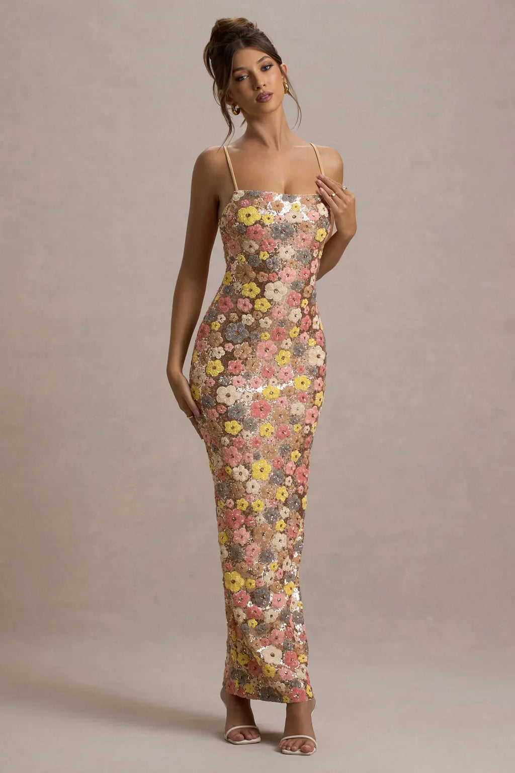 Daisy | Robe Maxi Fleurie Pastel