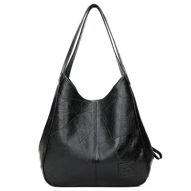 Bożena - Sac à main en cuir élégant au style vintage