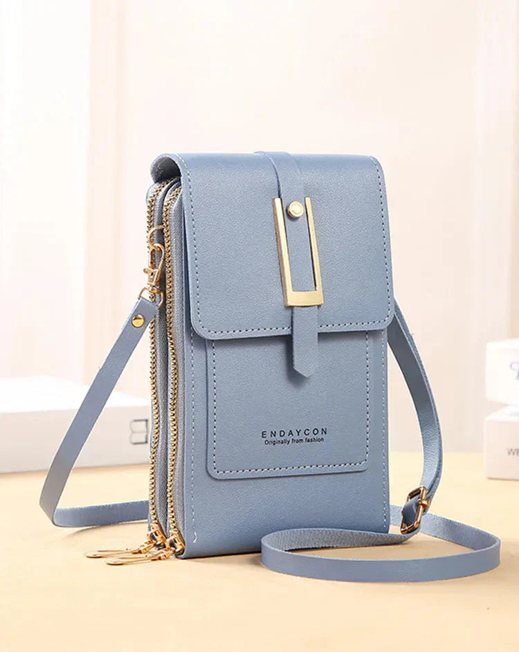 Grażyna - Sac en cuir élégant pour téléphone portable