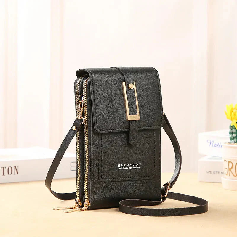 Grażyna - Sac en cuir élégant pour téléphone portable