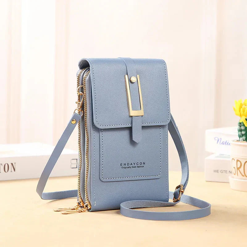Grażyna - Sac en cuir élégant pour téléphone portable
