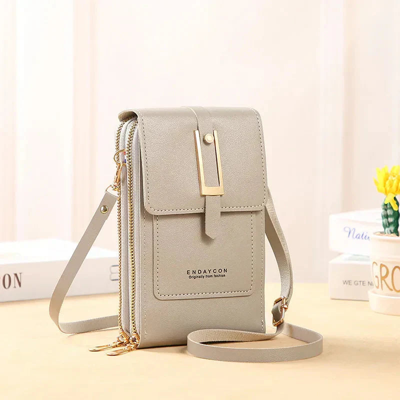 Grażyna - Sac en cuir élégant pour téléphone portable