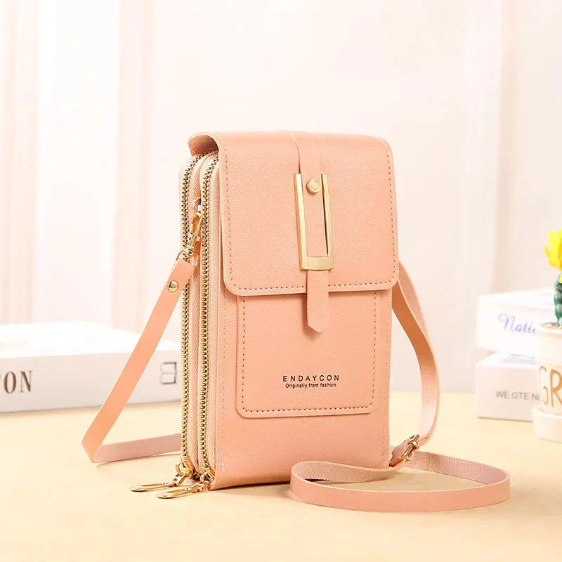 Grażyna - Sac en cuir élégant pour téléphone portable